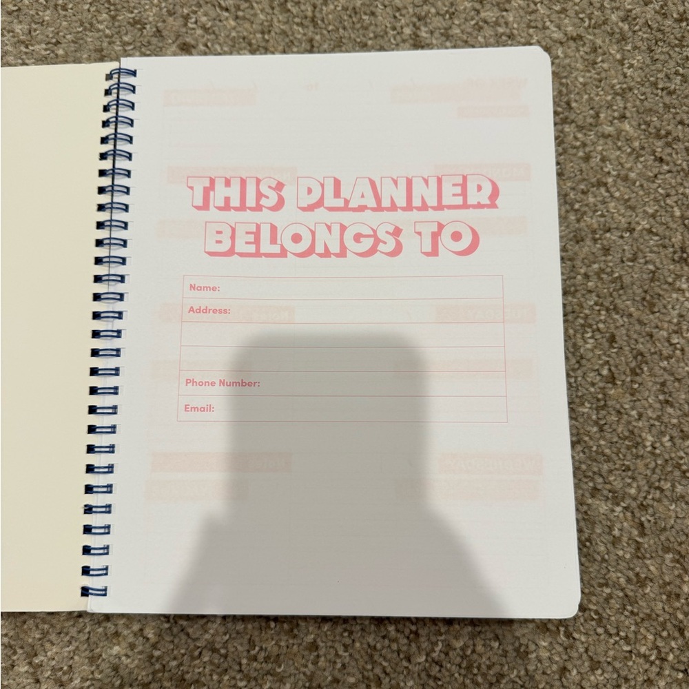 Colorful Weekly Planner - Picture 3 of 4